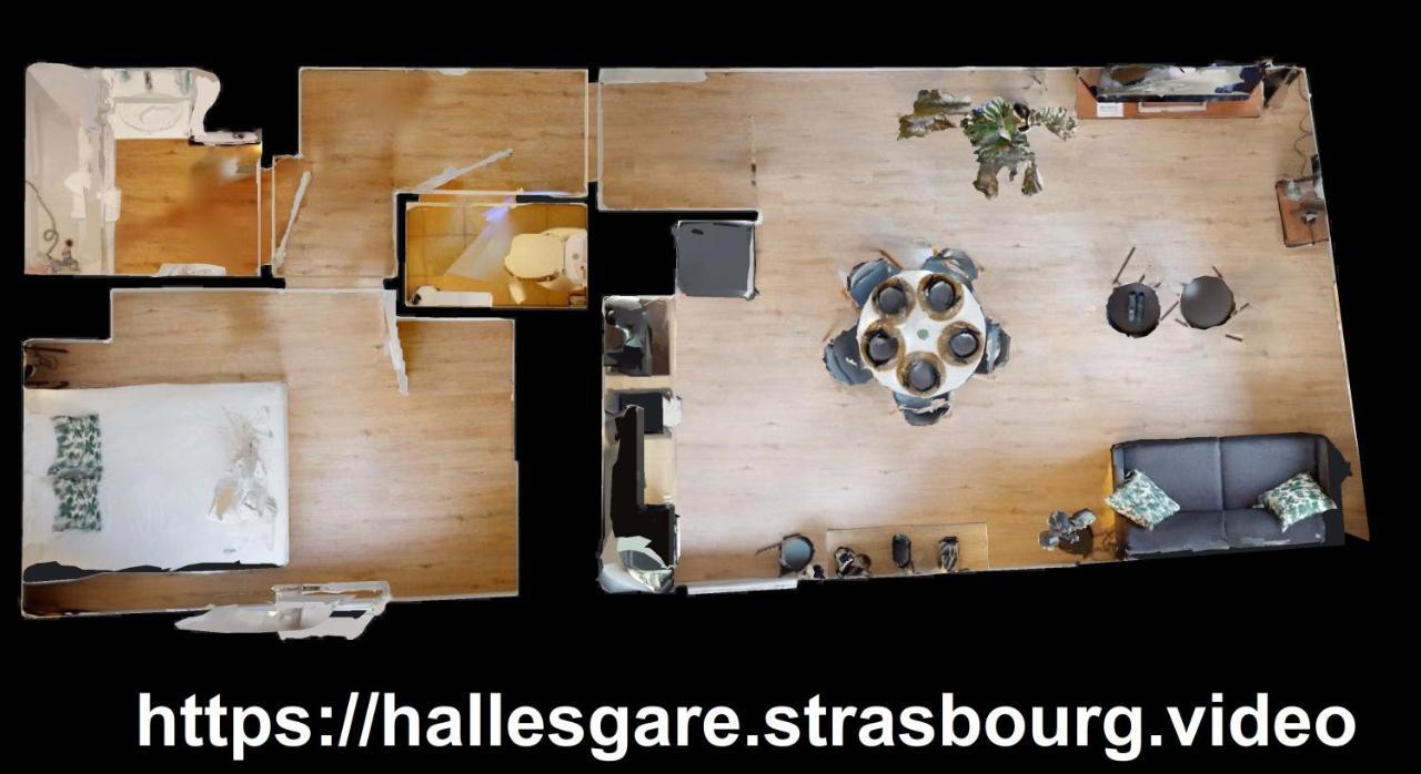 Hallesgare 1 Free Parking Strasbourg Luaran gambar
